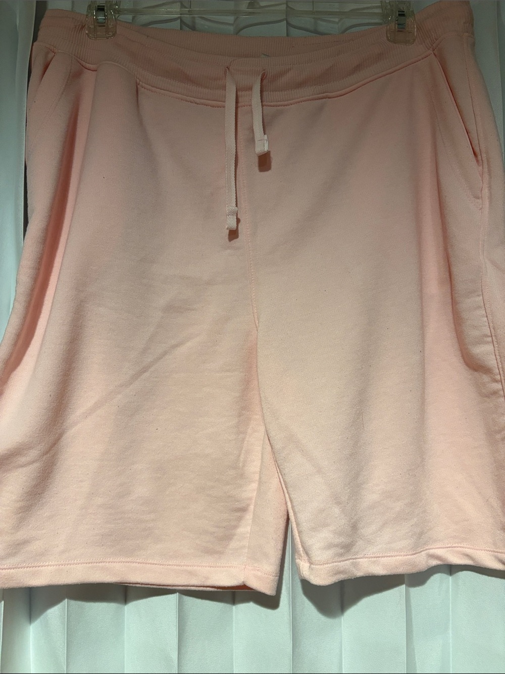 Laundry by Shelli Segal Pink Sweat Shorts 2X Cozy Lounge Athleisure
